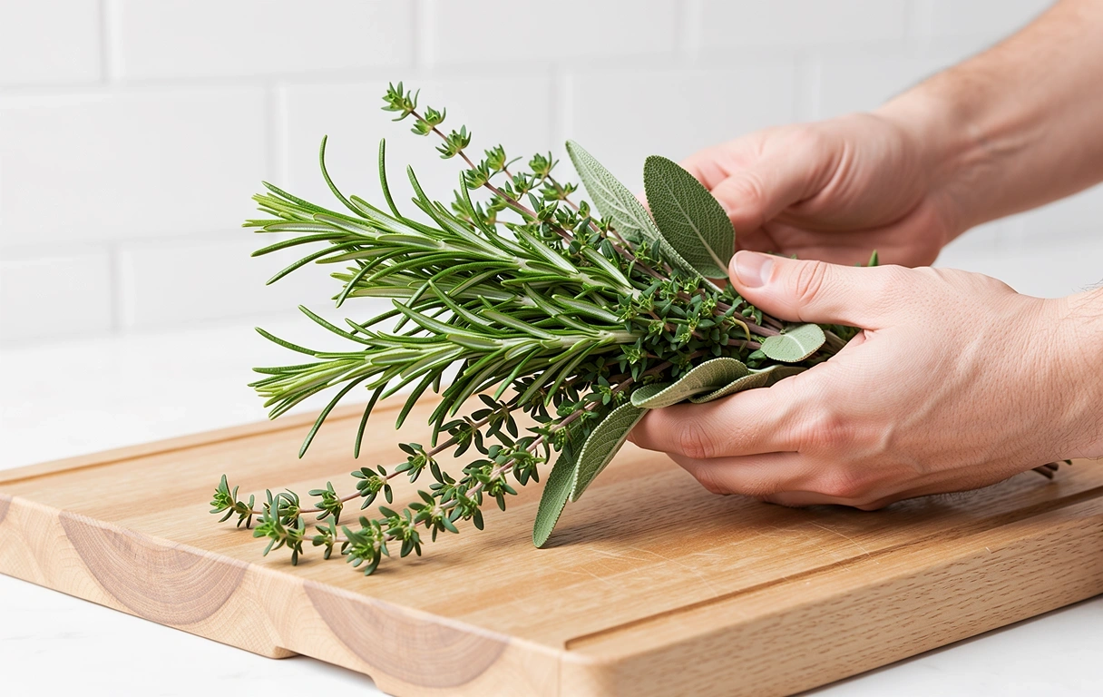 Erbe aromatiche fresche
